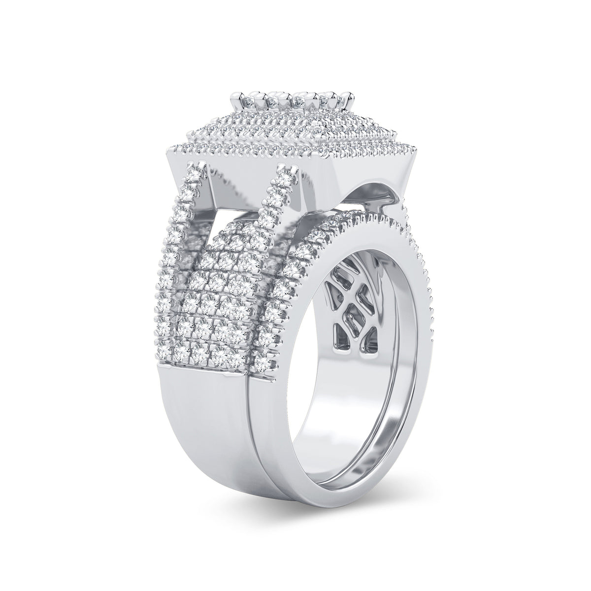 2.00 ct Diamond Bridal Ring in 14K Gold