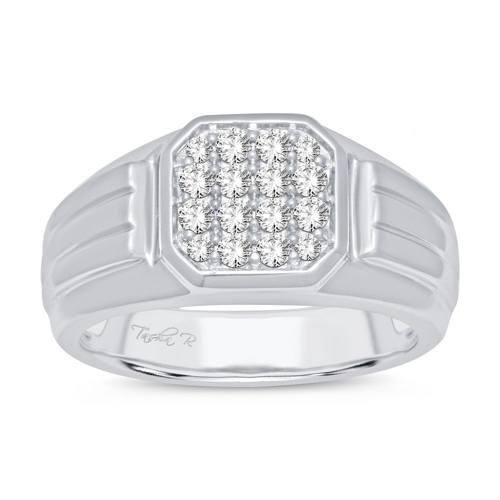 0.50 ct Men's Diamond Ring in 14K Gold