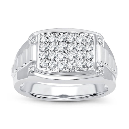 0.75 ct Men's Diamond Ring in 14K Gold