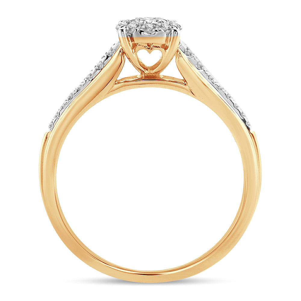 0.37 ct Diamond Ring in 14K Gold