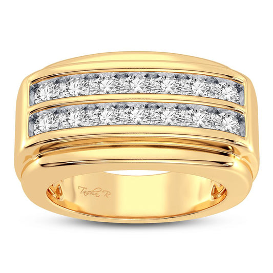 1.50 ct Men's Diamond Ring in 14K Gold