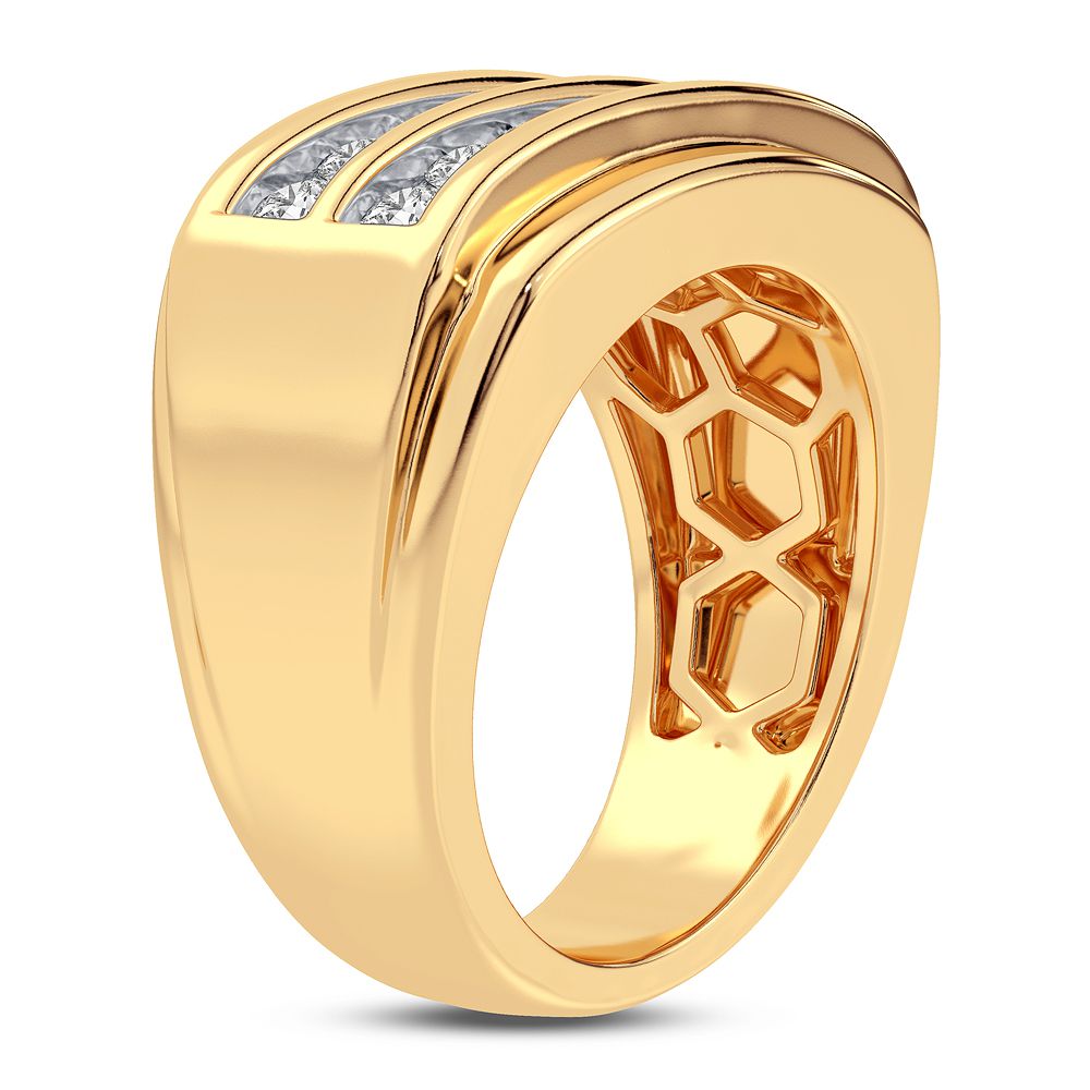 1.50 ct Men's Diamond Ring in 14K Gold