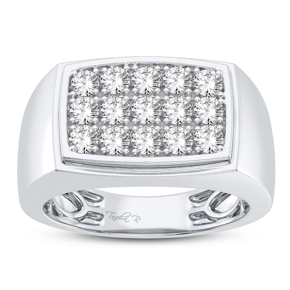 1.00 ct Men's Diamond Ring in 14K Gold