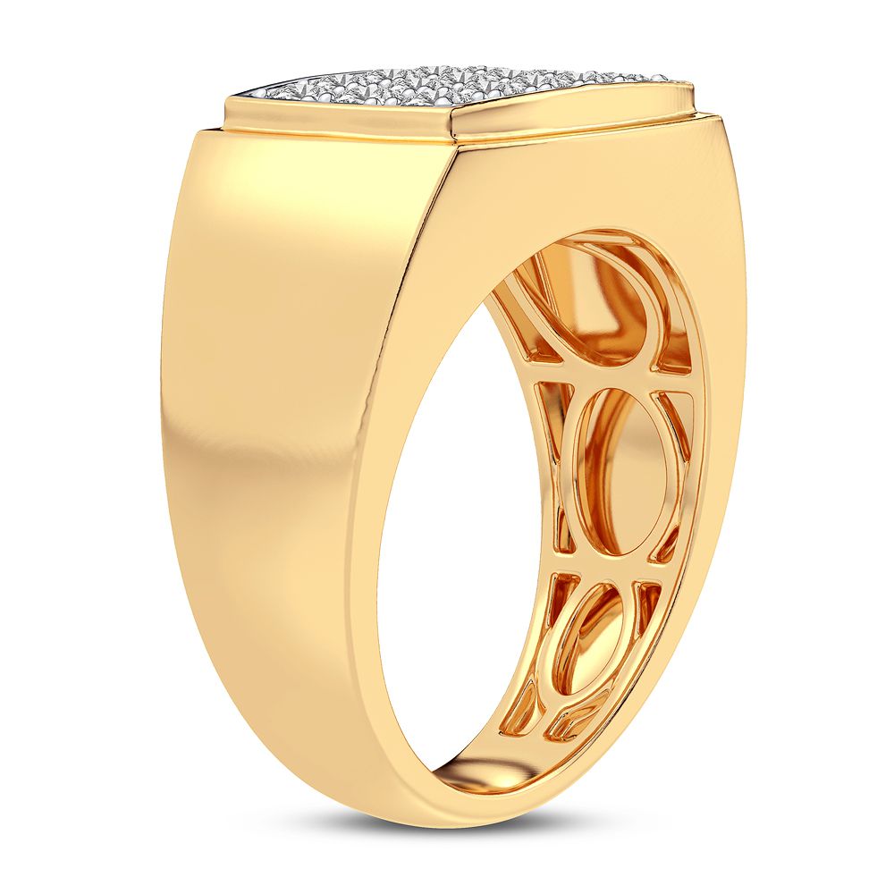 1.00 ct Men's Diamond Ring in 14K Gold