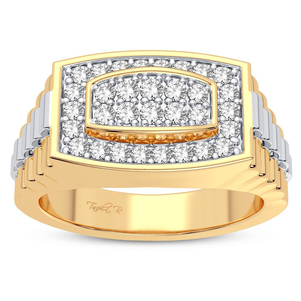0.50 ct Men's Diamond Ring in 14K Gold