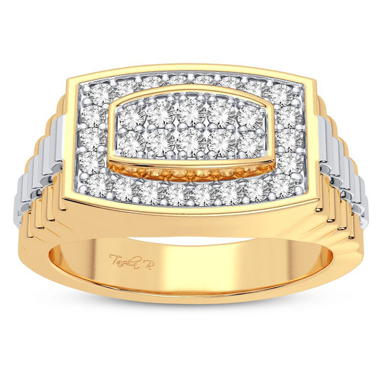 0.50 ct Men's Diamond Ring in 14K Gold