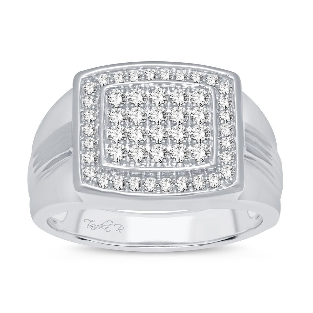 0.75 ct Men's Diamond Ring in 14K Gold