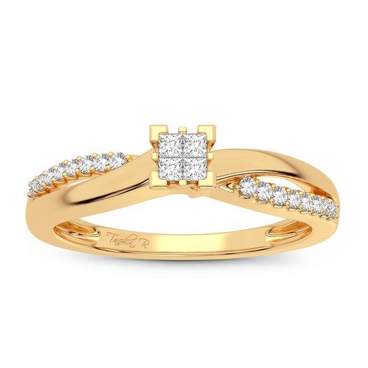 0.15 ct Diamond Ring in 14K Gold