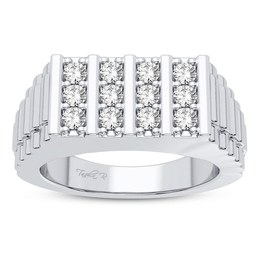 0.50 ct Men's Diamond Ring in 10K Gold