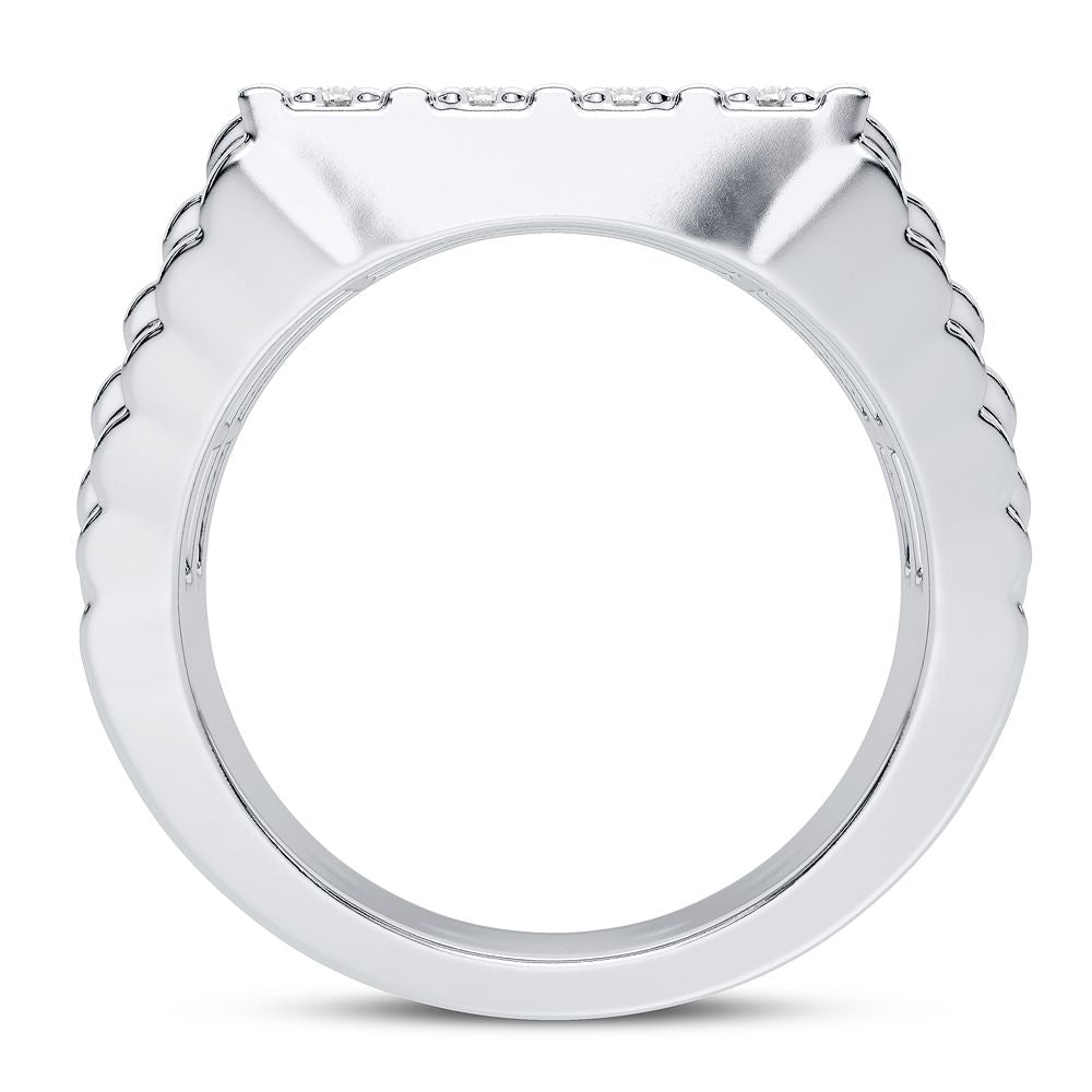 0.50 ct Men's Diamond Ring in 10K Gold