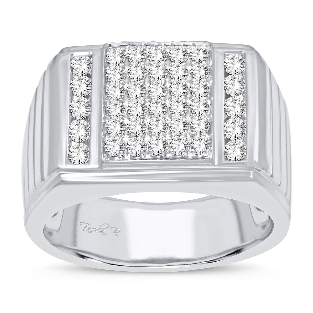 1.00 ct Men's Diamond Ring in 14K Gold