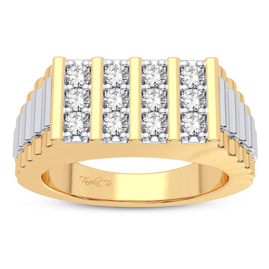 0.50 ct Men's Diamond Ring in 10K Gold