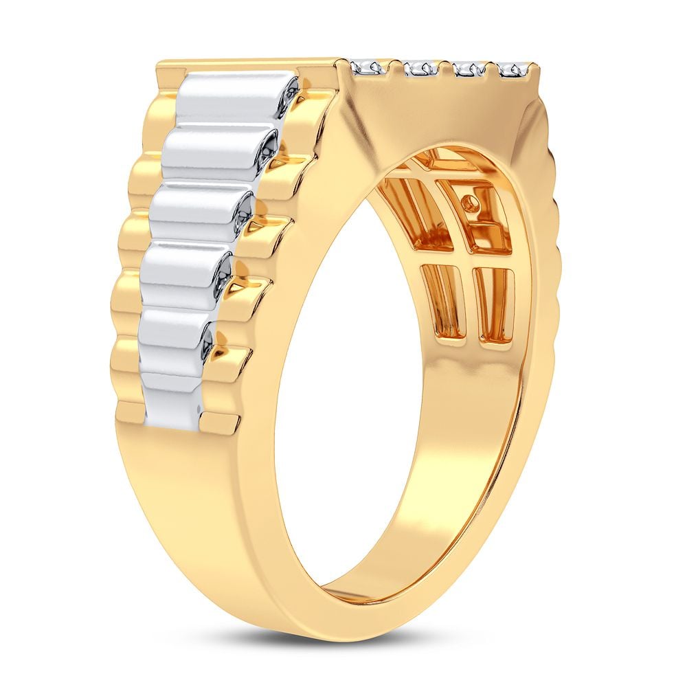 0.50 ct Men's Diamond Ring in 14K Gold