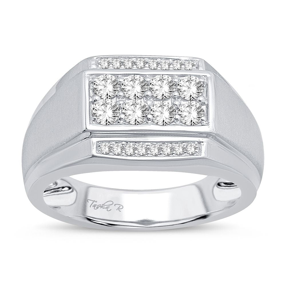 0.75 ct Men's Diamond Ring in 14K Gold