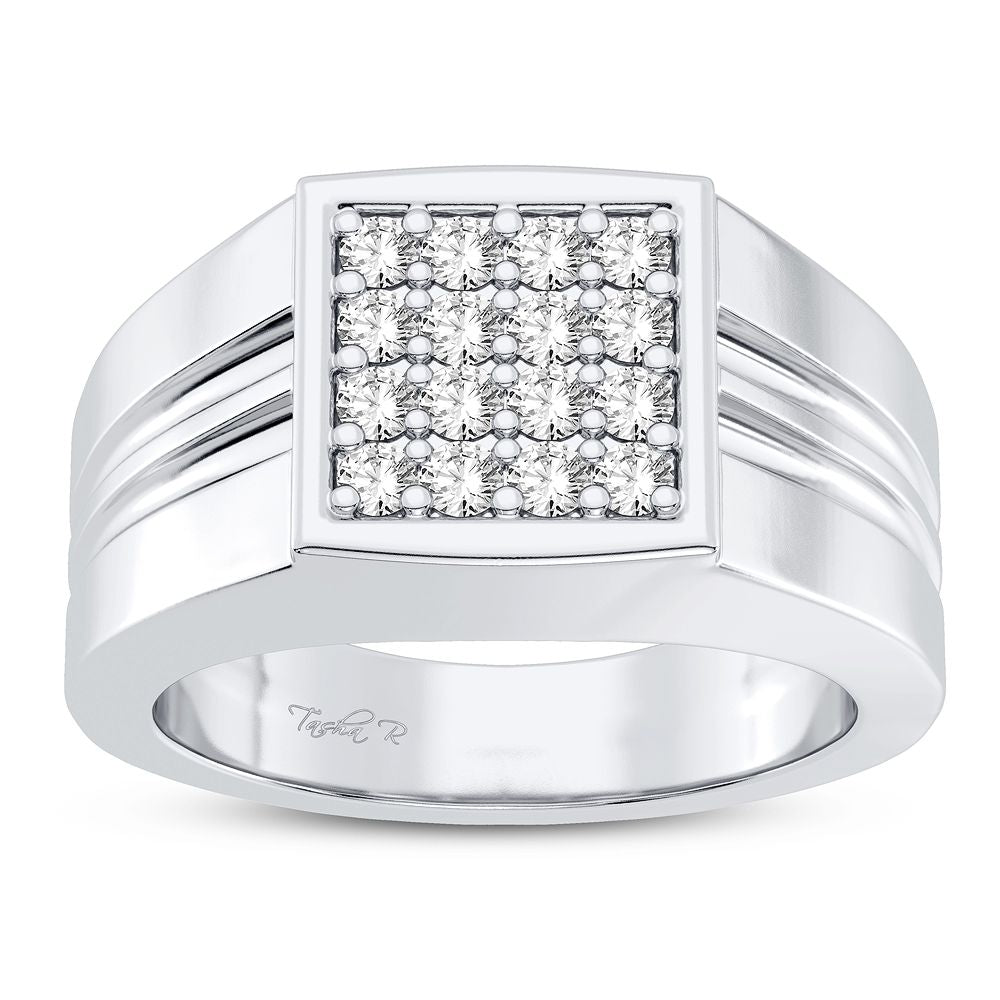0.50 ct Men's Diamond Ring in 14K Gold