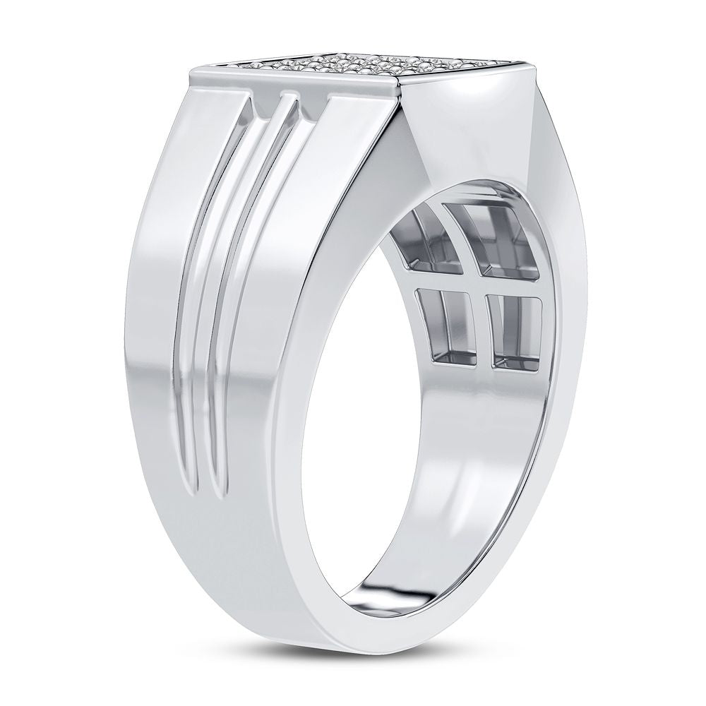 0.50 ct Men's Diamond Ring in 14K Gold