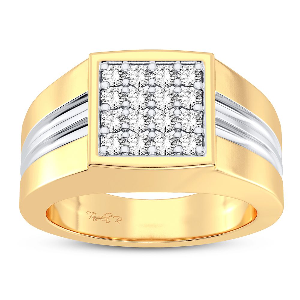 0.50 ct Men's Diamond Ring in 14K Gold