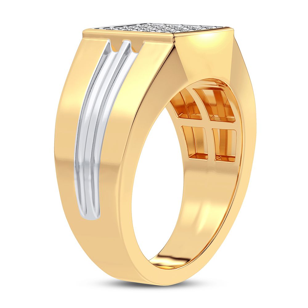 0.50 ct Men's Diamond Ring in 14K Gold
