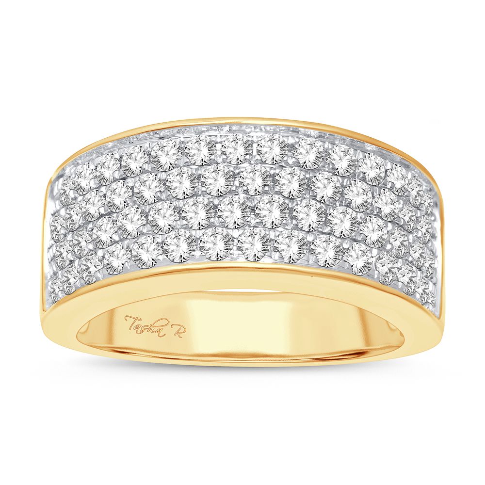 1.75 ct Men's Diamond Band in 14K Gold
