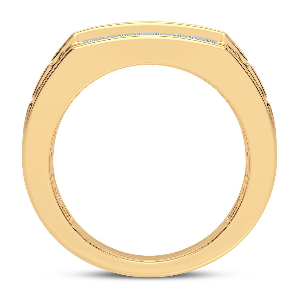 0.75 ct Men's Diamond Ring in 14K Gold
