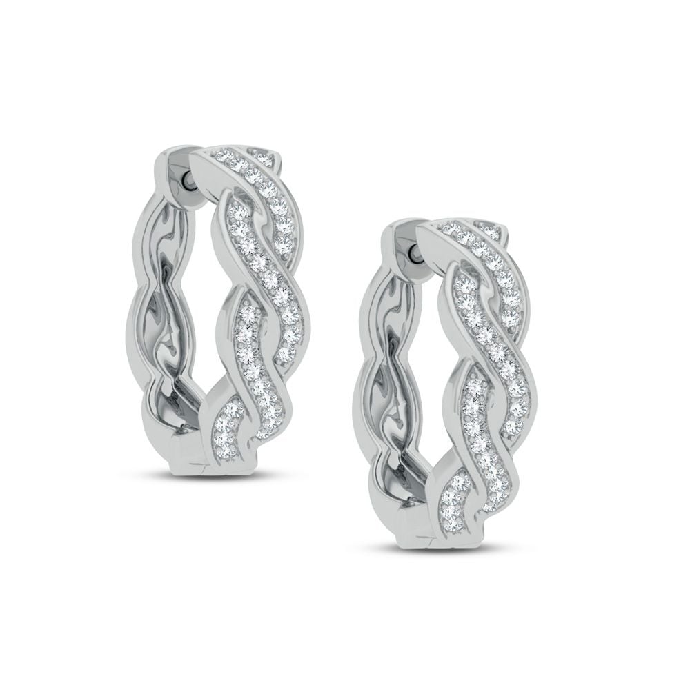 0.16 ct Diamond Earrings in 14K Gold