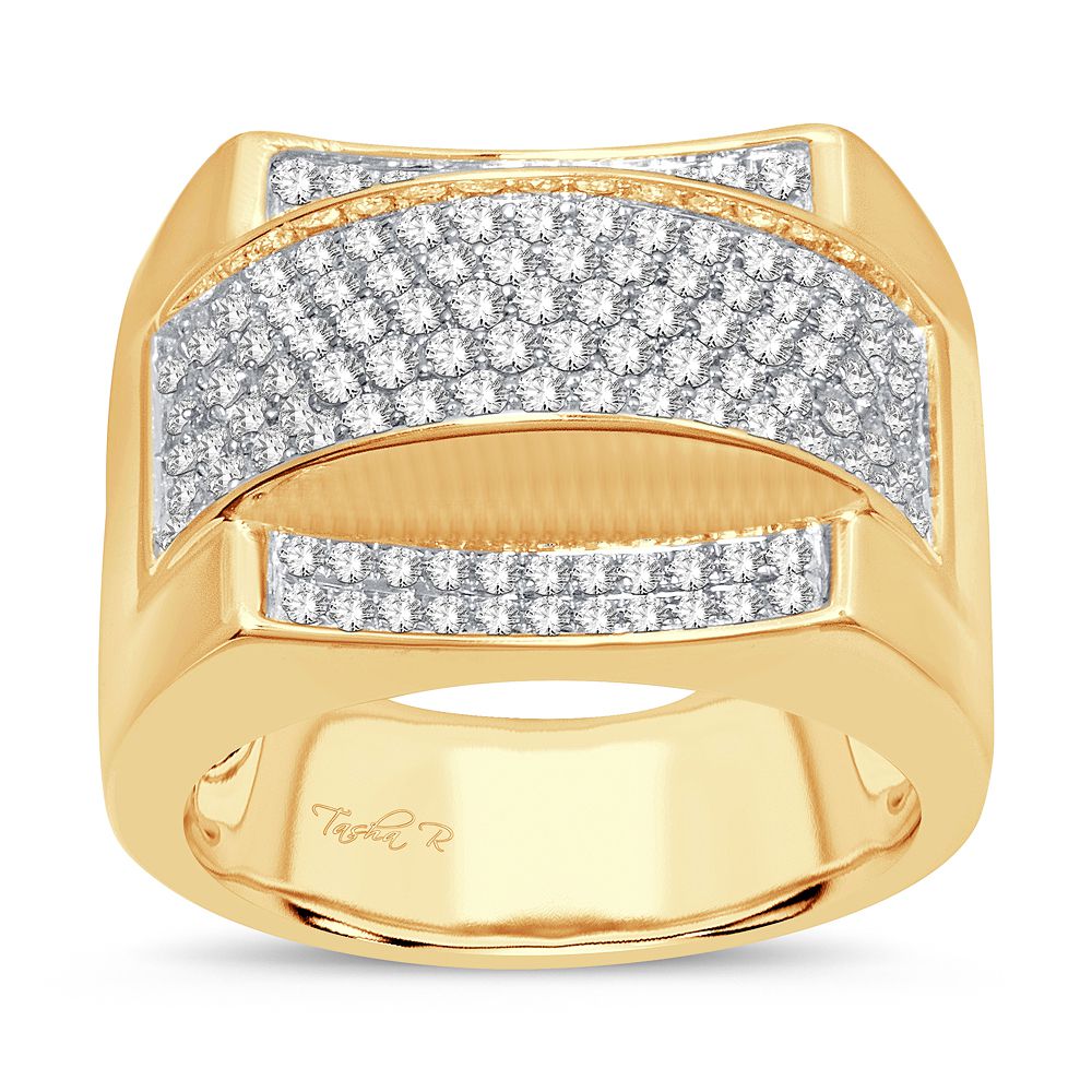 1.50 ct Men's Diamond Ring in 14K Gold