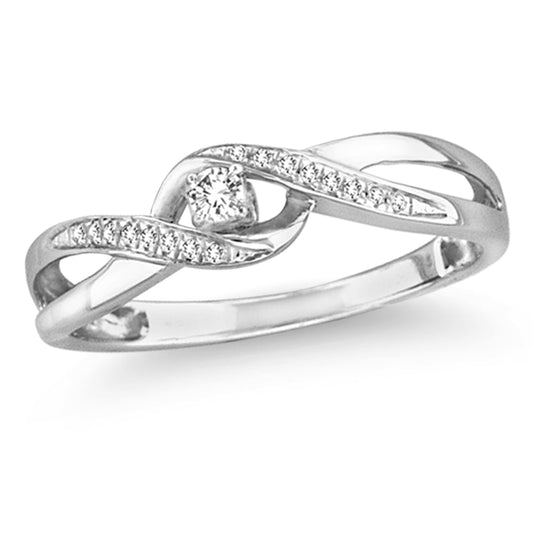 0.09 ct Diamond Ring in 14K Gold