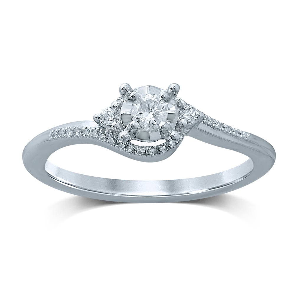 0.19 ct Diamond Ring in 14K Gold