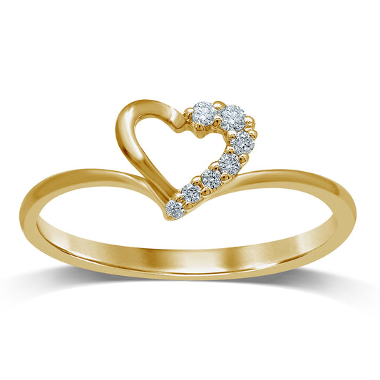 0.07 ct Diamond Ring in 14K Gold