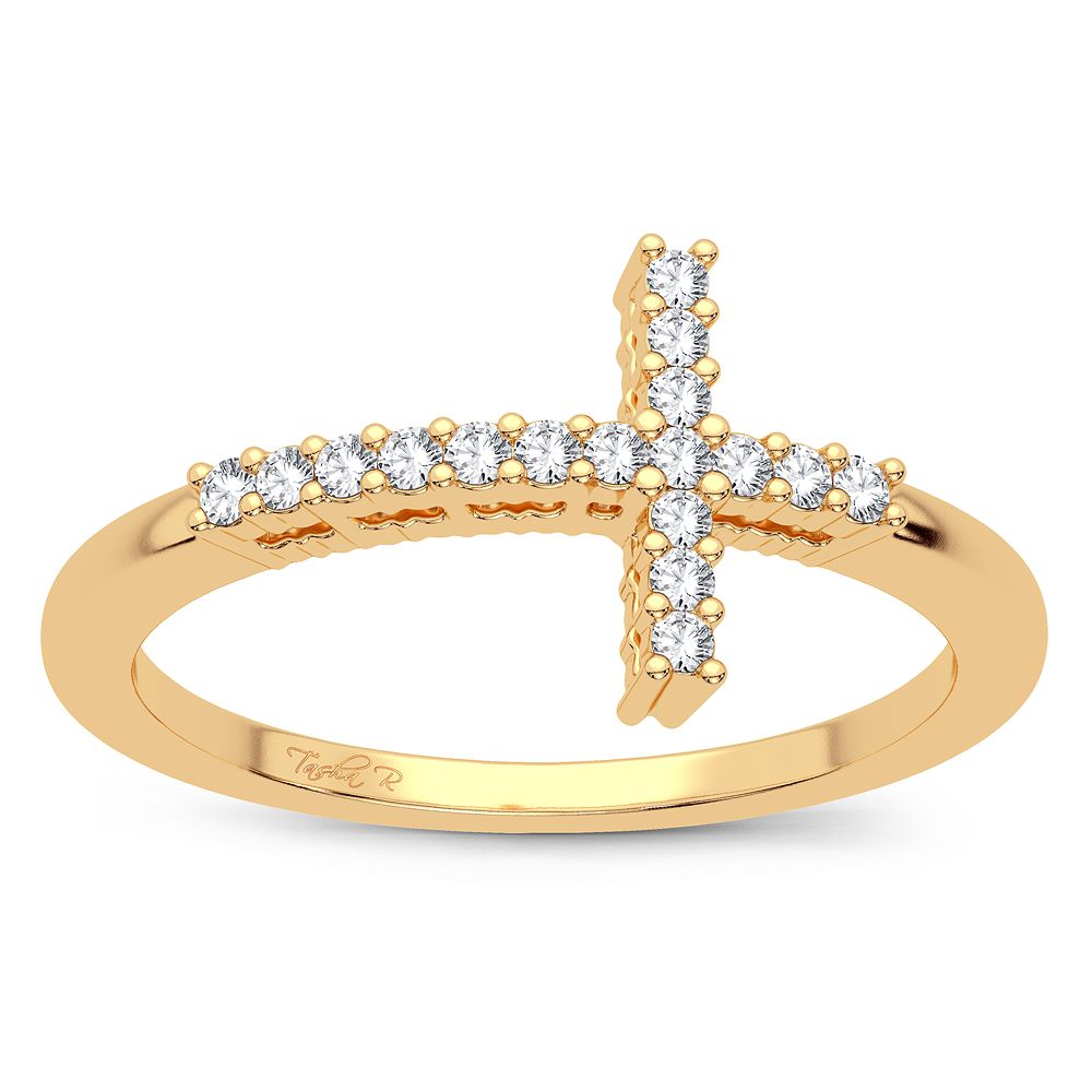 0.11 ct Diamond Ring in 14K Gold