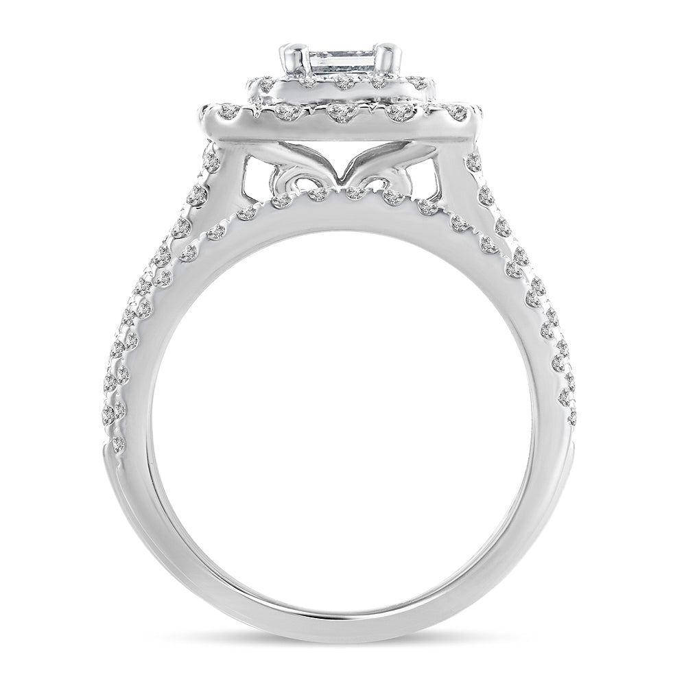 2.00 ct Diamond Bridal Ring in 14K Gold
