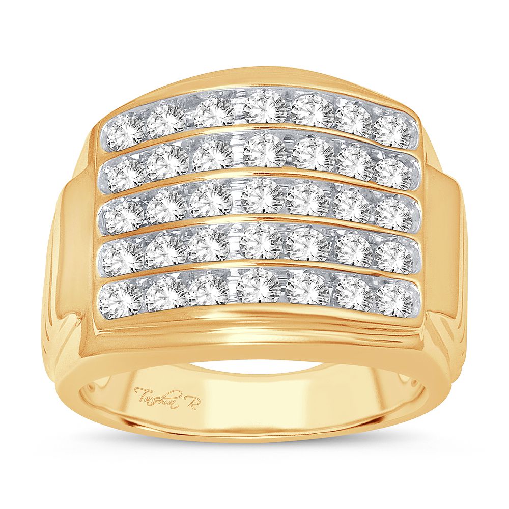 2.00 ct Men's Diamond Ring in 14K Gold