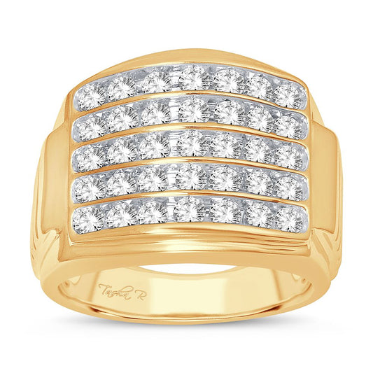 2.00 ct Men's Diamond Ring in 14K Gold