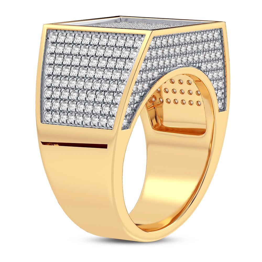 2.78 ct Men's Diamond Ring in 14K Gold