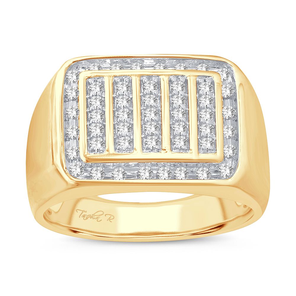 0.50 ct Men's Diamond Ring in 14K Gold
