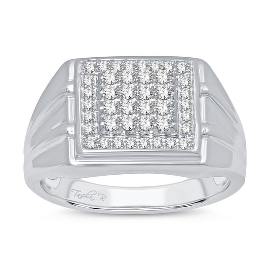 0.50 ct Men's Diamond Ring in 14K Gold