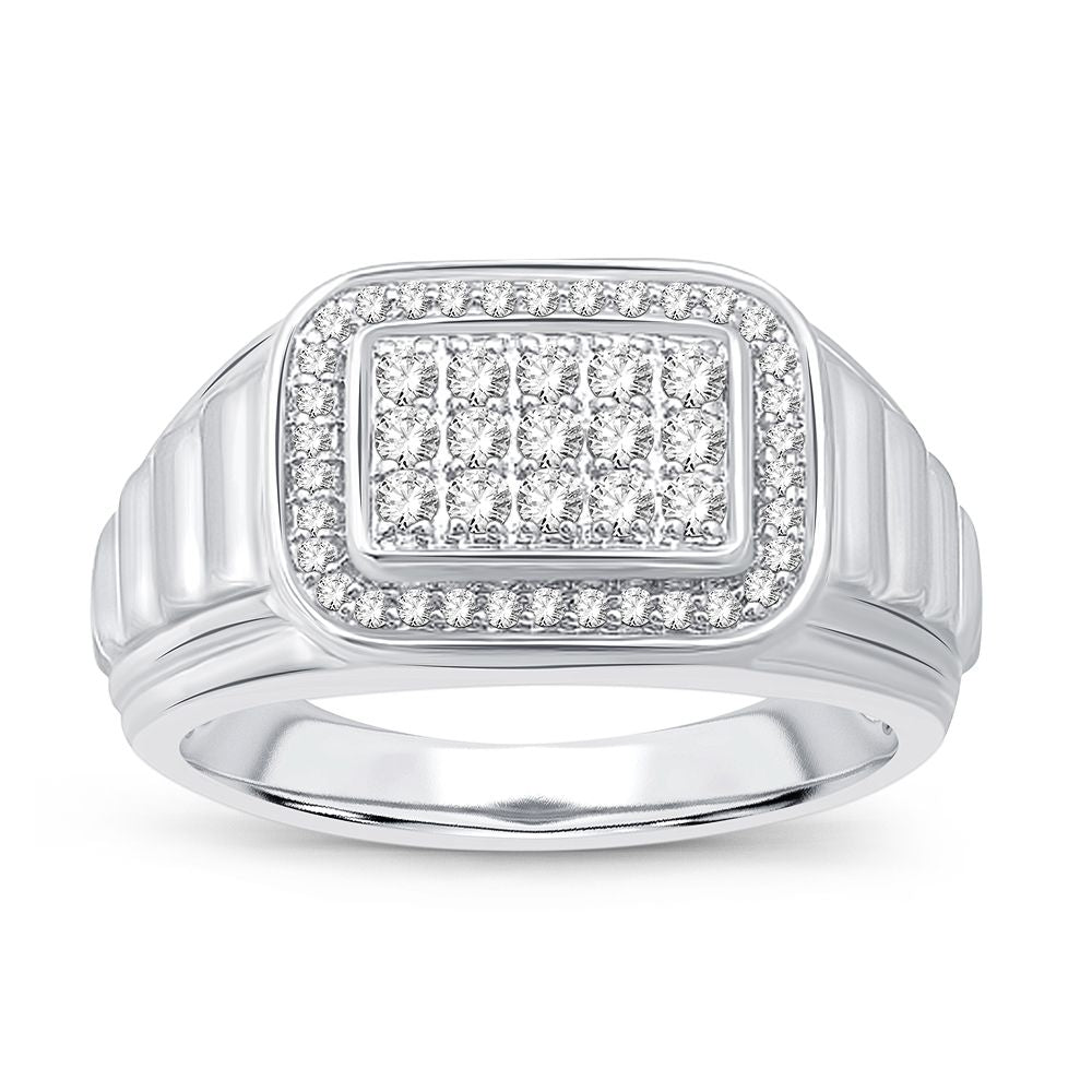 0.50 ct Men's Diamond Ring in 14K Gold