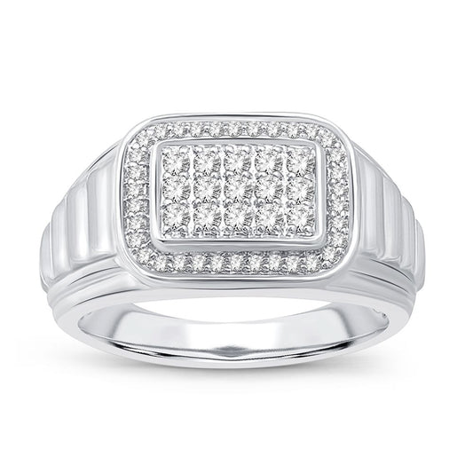 0.50 ct Men's Diamond Ring in 14K Gold