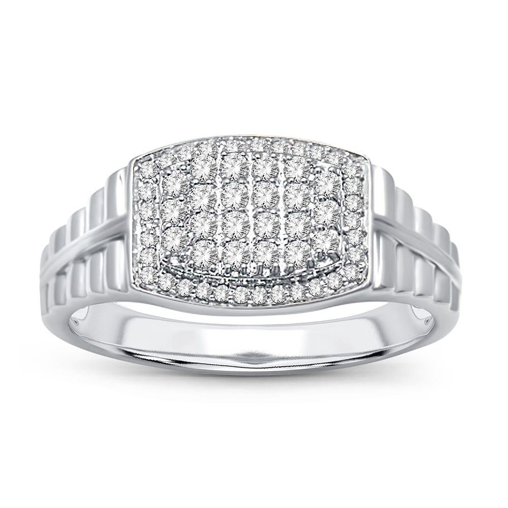 0.50 ct Men's Diamond Ring in 14K Gold