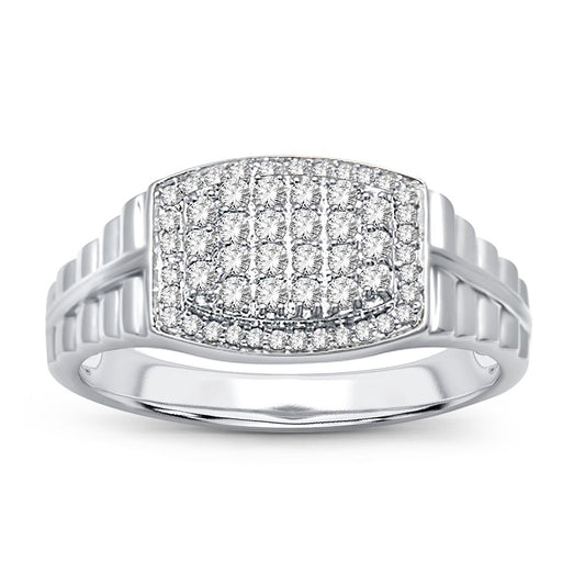 0.50 ct Men's Diamond Ring in 14K Gold