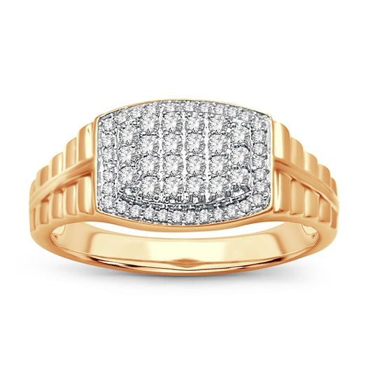 0.50 ct Men's Diamond Ring in 14K Gold