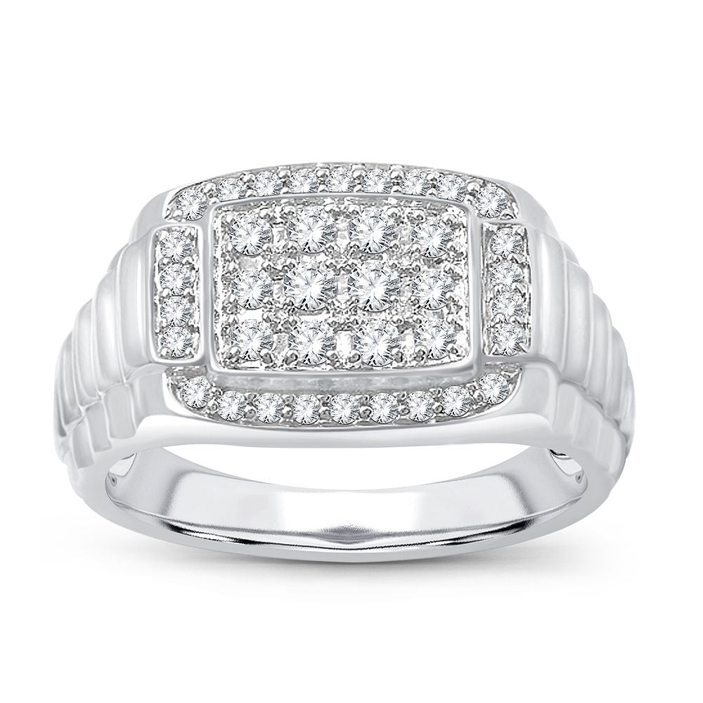 0.60 ct Men's Diamond Ring in 14K Gold