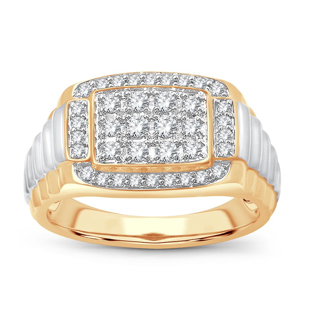 0.60 ct Men's Diamond Ring in 14K Gold