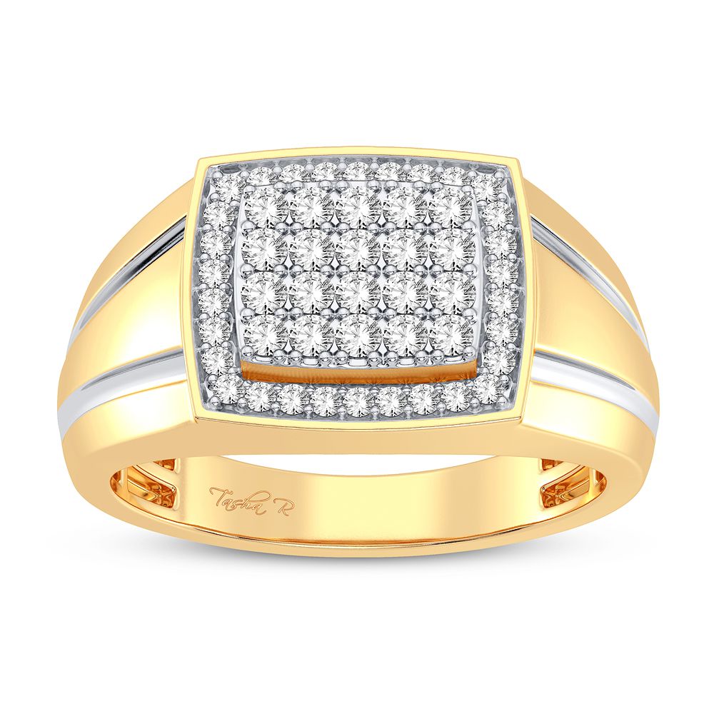 0.50 ct Men's Diamond Ring in 14K Gold