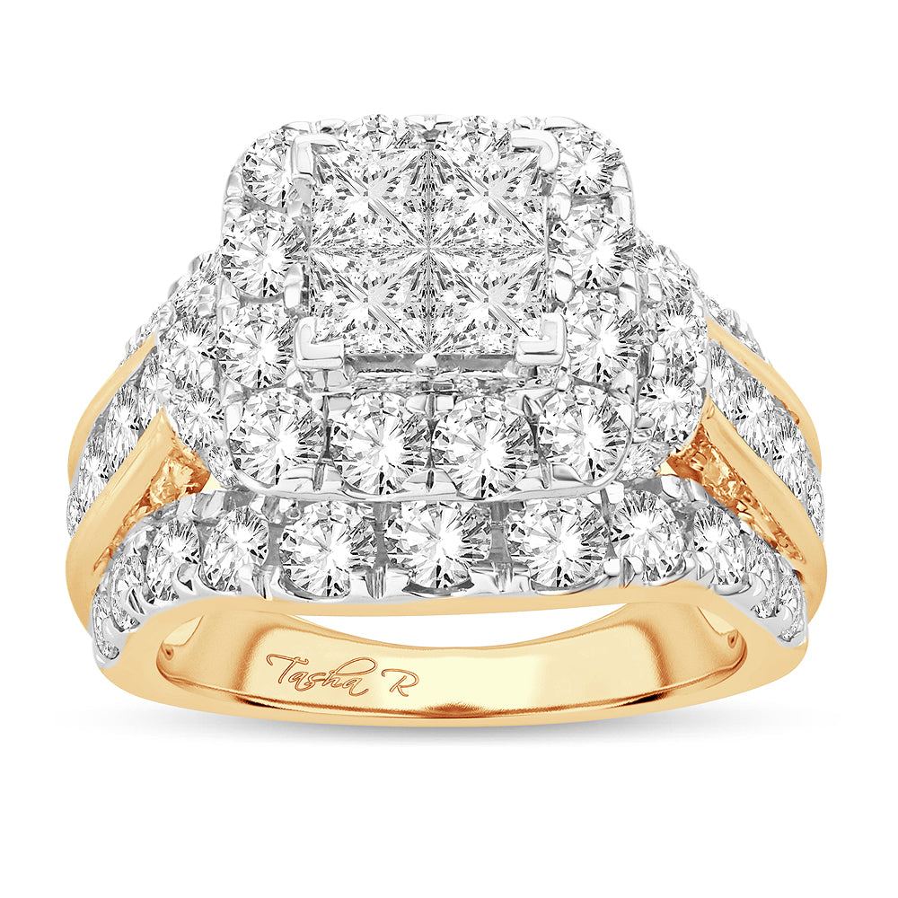 4.50 ct Diamond Ring in 14K Gold
