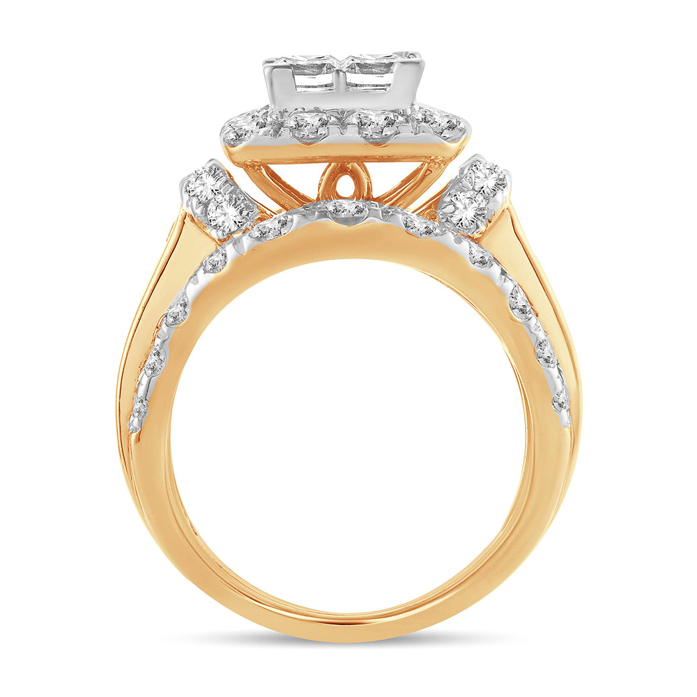 4.50 ct Diamond Ring in 14K Gold