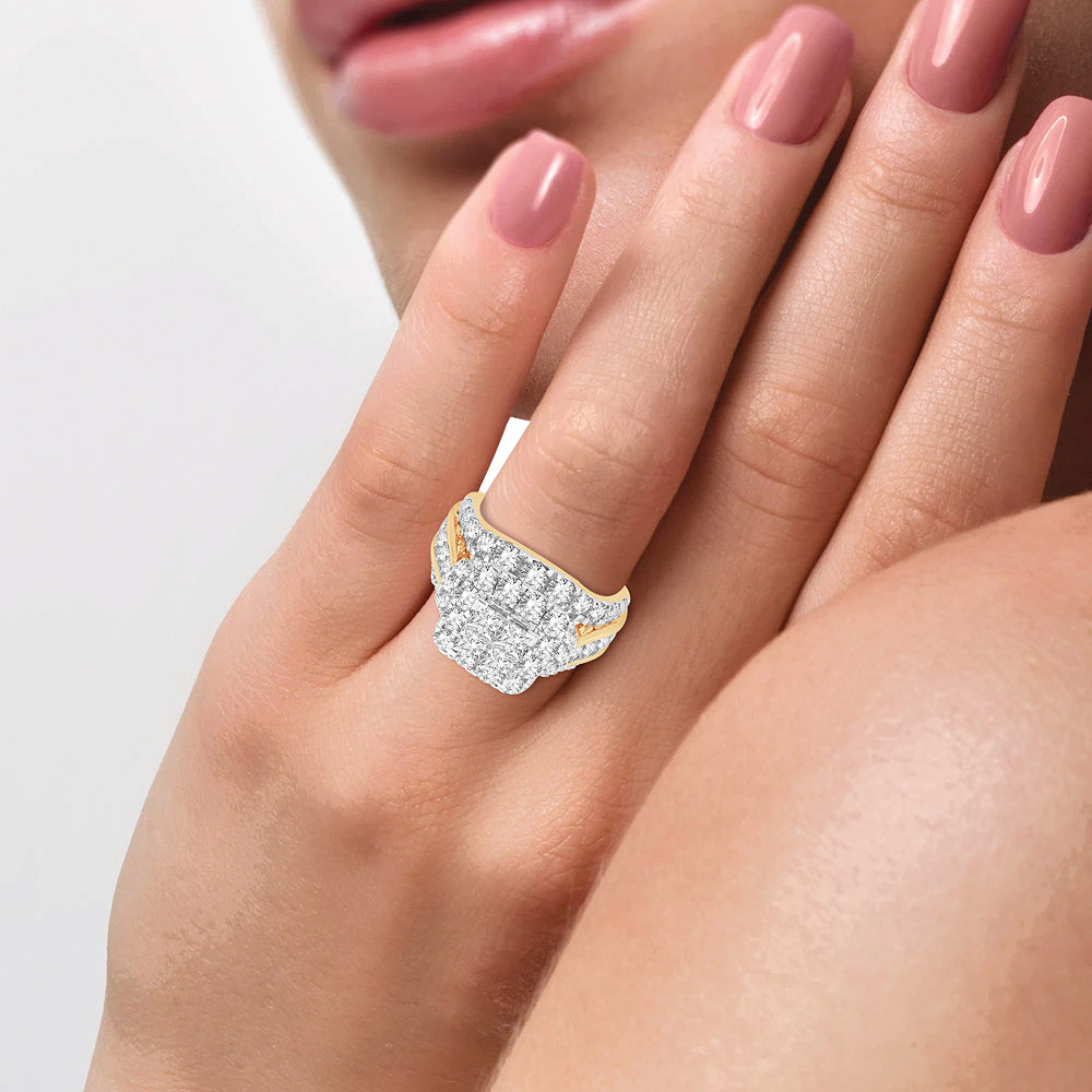 4.50 ct Diamond Ring in 14K Gold