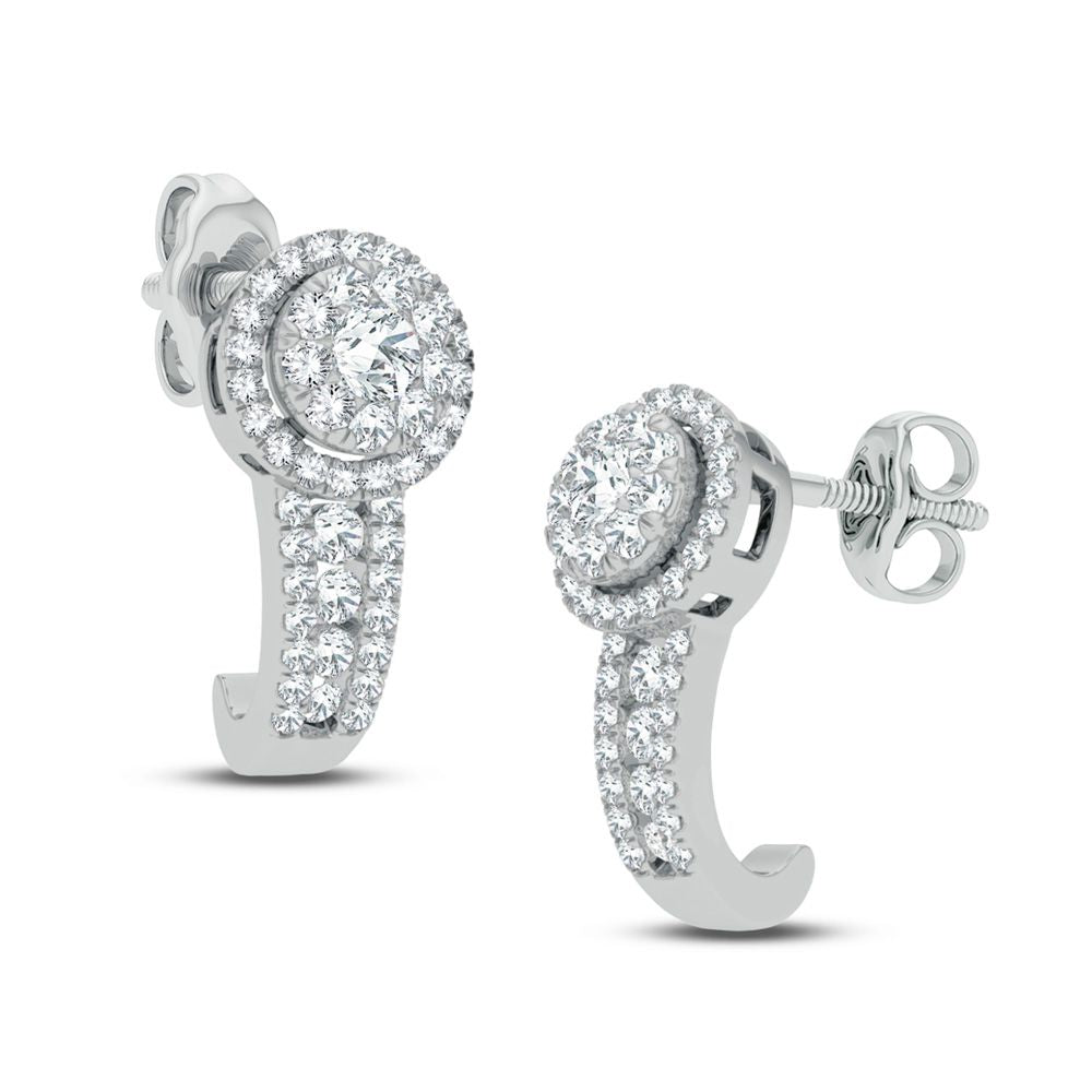 0.50 ct Diamond Earrings in 14K Gold