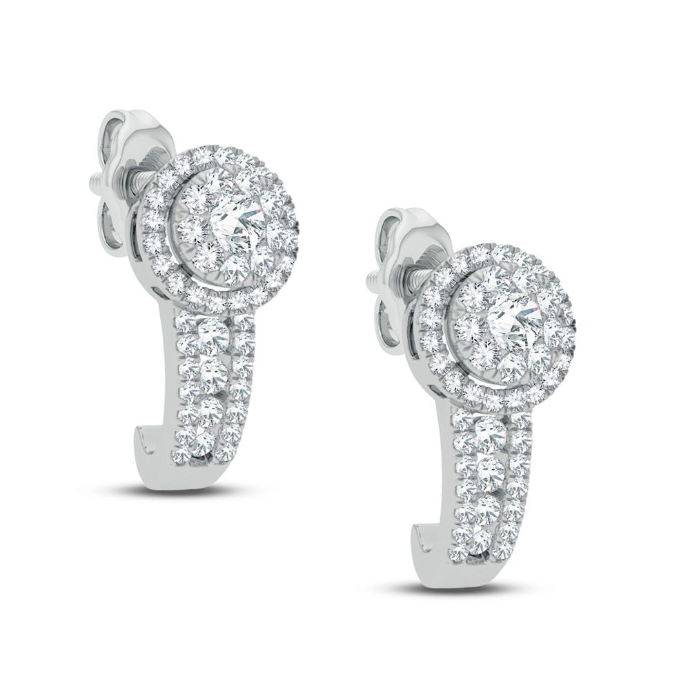 0.50 ct Diamond Earrings in 14K Gold