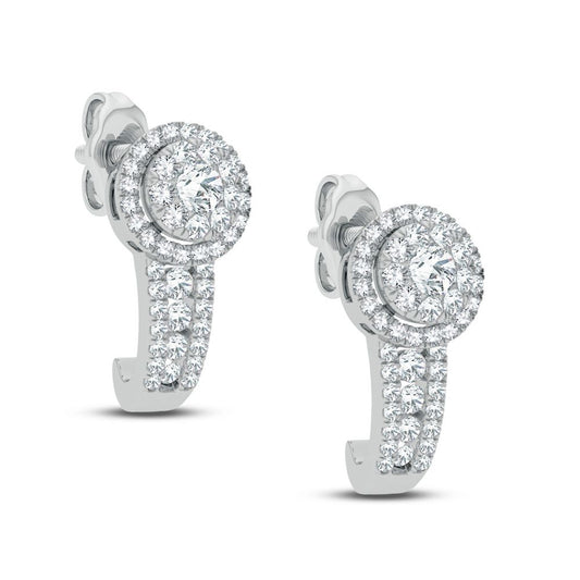 0.50 ct Diamond Earrings in 14K Gold